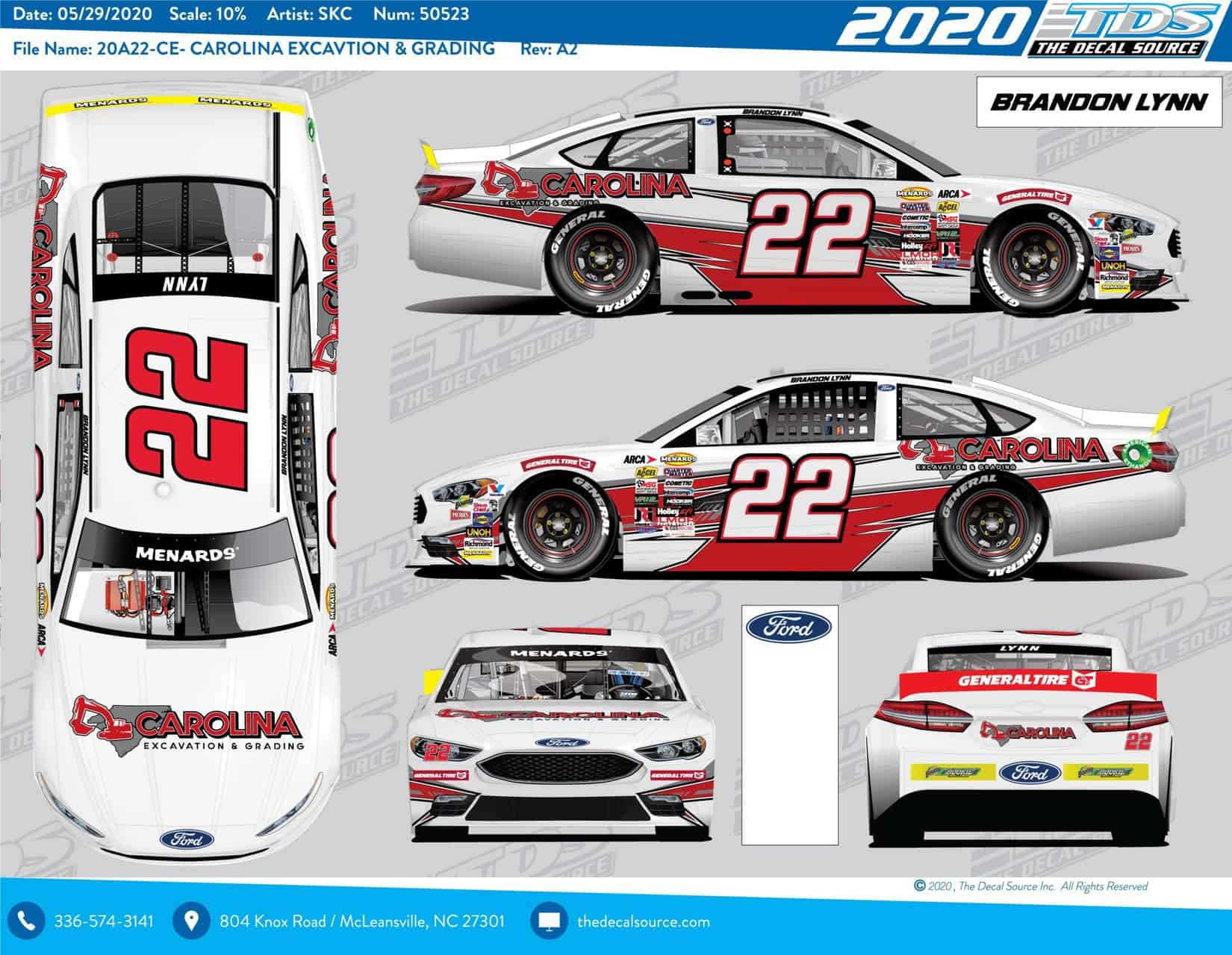 Read more about the article Brandon Lynn to drive for Chad Bryant Racing at Talladega Superspeedway